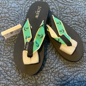 J Crew flip flops